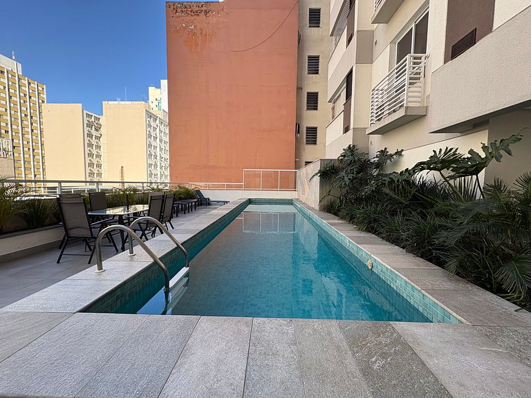 BA102 Studio With Pool and Gym in Bela Vista