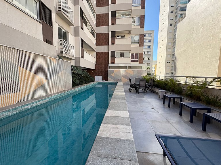 BA102 Studio With Pool and Gym in Bela Vista